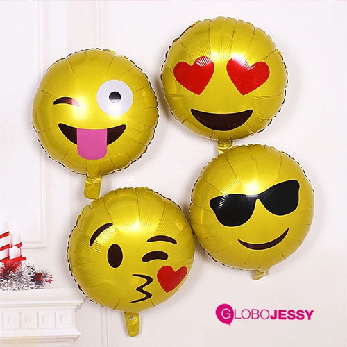 Globos De Emoji En Diferentes Diseños