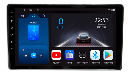 Multimídia Uppertech Octaultra Golf 1999 A 2012 6+128gb 9p