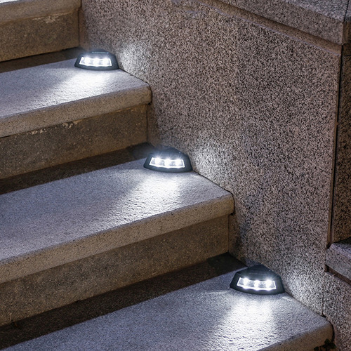 Luzes Solares Impermeáveis Com Interruptor Automático Led Ex