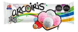 8 Pzas Galleta Gamesa Arcoíris Sabor Fresa Con Merengue Sabo