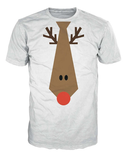 Camiseta Navidad Christmas Corbata Reno El Regalo Perfecto