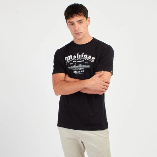 Imagen 4 de 4 de Remera Malvinas Est. M/c Kevingston