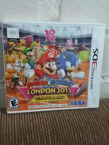 Solo Caja De 3ds, Mario Sonic Olimpiadas 2012 Con Manual