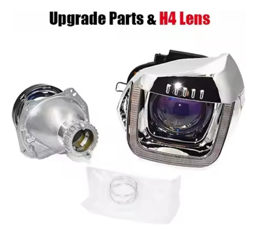 Proyectores Mascaras Bi-xenon Retrofit Golf Gti 3 Pulgadas 12 6000 K