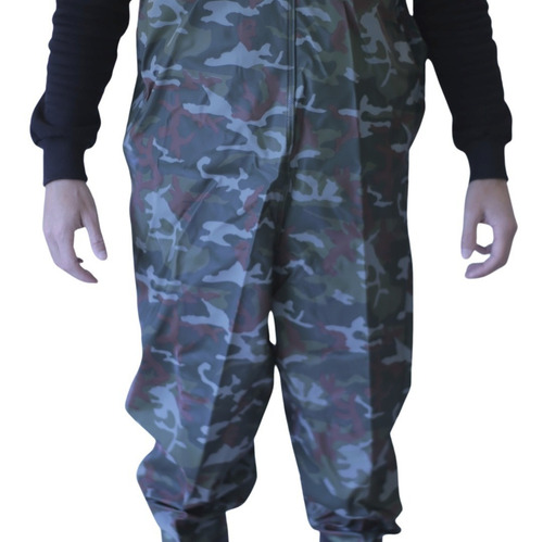 Wader Camuflado Pvc Redfish Camping/indumentaria 