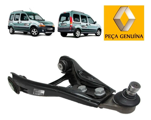 Bandeja Esquerda Completa Kangoo 2000 Em Diante 8200739487