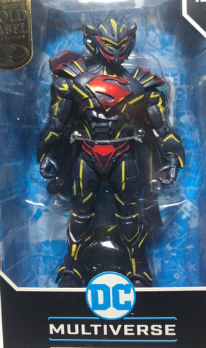 Figura articulada Energized Dc Multiverse Superman