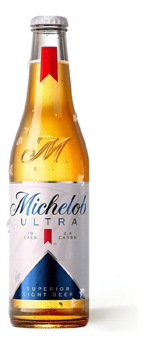 12 Cerveja Michelob Light Beer Premium Garrafa 330ml