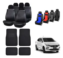 Comprar Fundas Cubre Asiento Fiat Cronos + Alfombra 4 Piezas Felpa N
