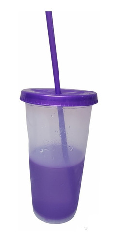 Vaso Mágico 250 Pzas Reusable Tapa Popote 22oz Free Bpa