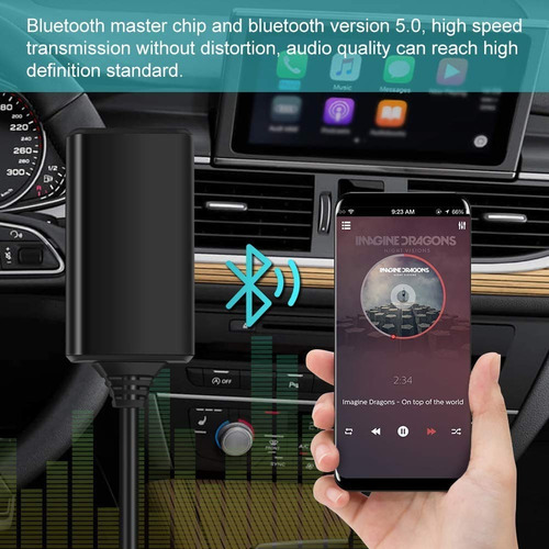 Adaptador Audi Mmi 3g Bt5.0 Con Pantalla De Menú Para A4/a6/