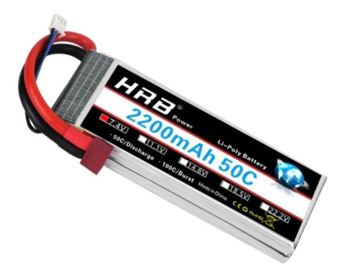 Bateria Lipo 50c 7.4v 2200mah Rc (elegir)