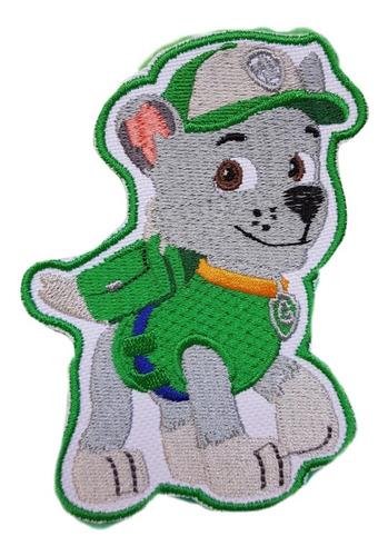Paw Patrol Rocky - Parche Bordado -