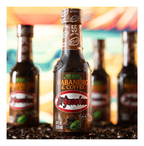 Salsa Picante Habanero Y Café El Yucateco 120 Ml.