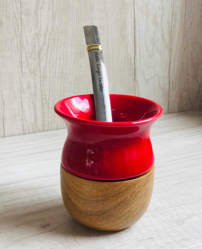 Imagen 6 de 7 de Mate Cerámica Y Madera