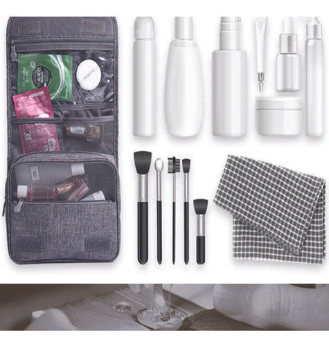 Bolsa De Viagem Cabide Para Toalete 50226 Cinza