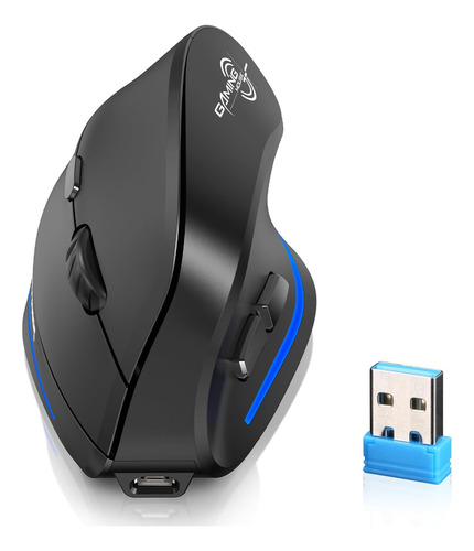 Ratón Inalámbrico Ergonómico Echtpower, Ratón Vertical Con D