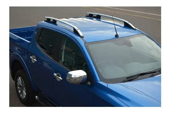 Tapa Base Para Portaequipajes De Techo Nissan Qashqai J11 (2016-2021) - Cubierta Protectora, Color Negro (Frente Derecho)