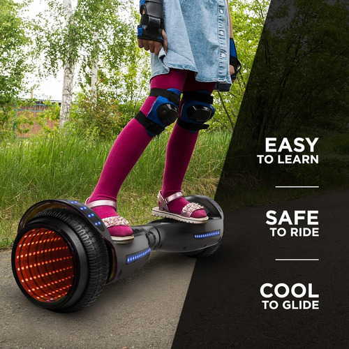 Skate eléctrico hoverboard Rawrr Lite infinity 2023 Rosa 17.7 cm