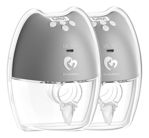 Extractor De Leche Materna De 2 Pack Bellababy Recargables 