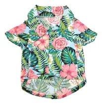 Comprar Camisas Hawaianas Fibrana Verano Para Perros Y Gatos