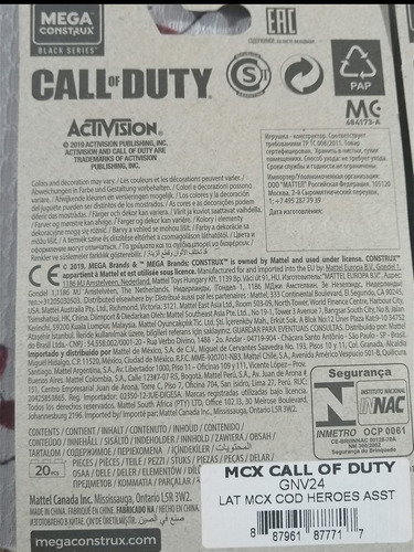 Call Of Duty Mega Construx General Shepherd 20