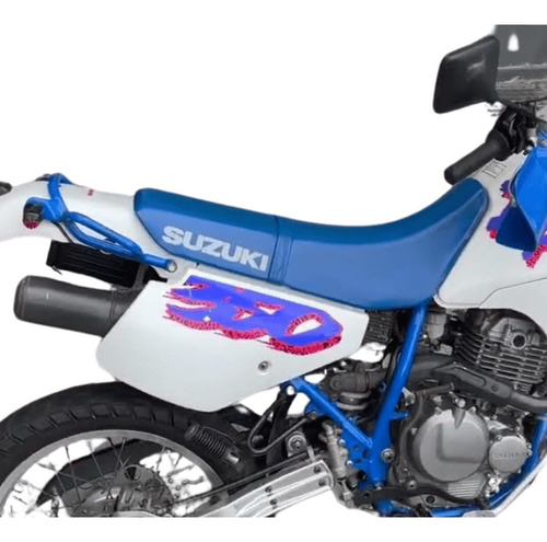 Capa Banco Suzuki Dr350 Padrão Original Azul Linha Premium