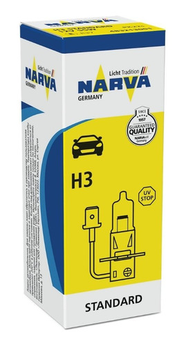 Ampolleta H3 Narva 12v 55w