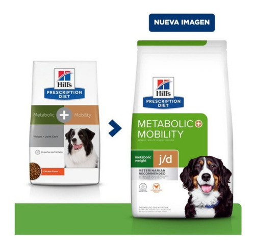 Imagen 2 de 2 de Alimento Hill's Metabolic + Mobility Canine 10.8kg