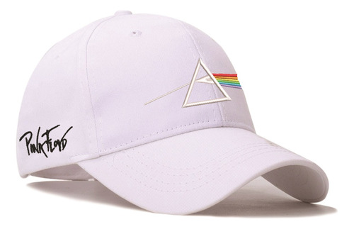 Pink Floyd Album Logo Gorra Curva Bordada De Bandas De Rock