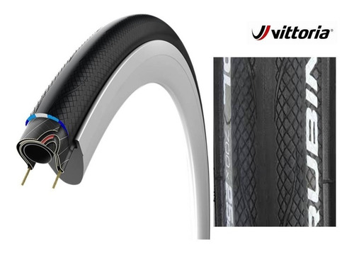 Imagen 3 de 9 de Llanta Bicicleta Ruta 700 X 25 Vittoria Rubino Pro Control