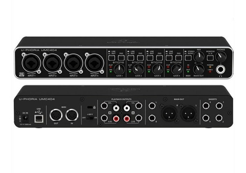 Interfaz De Audio De 4 Canales Behringer Umc404hd