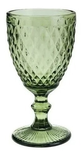 Jogo De Taças Bico De Abacaxi Ametista 300ml Cor Bico Abacaxi Verde