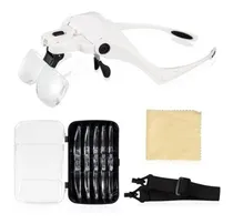 Comprar Lente De Aumento Lámpara De Luz Led Visor Cabeza Lupa Joyero