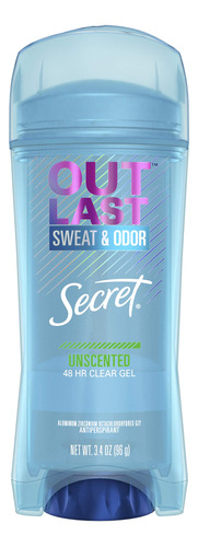 Secret Outlast - Desodorante Antitranspirante En Gel Transp.