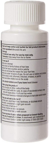 Imagen 3 de 5 de Minoxidil 5% Solución Tópica 1 Mes + Jabón 0.1% Minoxidil