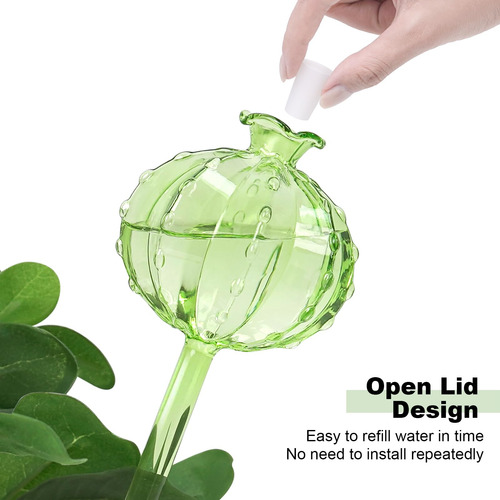 2 Globos Para Regar Plantas, Dispositivos De Riego De Vidrio