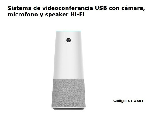 Imagen 2 de 6 de Camara Videoconferencia Meetup Zoom Full Hd 2mp Microfono