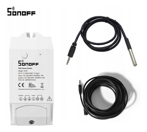 Sonoff Th16 Cable Extensor 5 Mts Sensor Temperatura Ds18b20