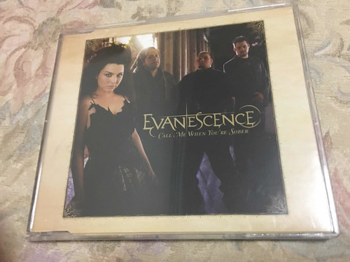 Cd Single Evanescence Call Me When Youre Sober