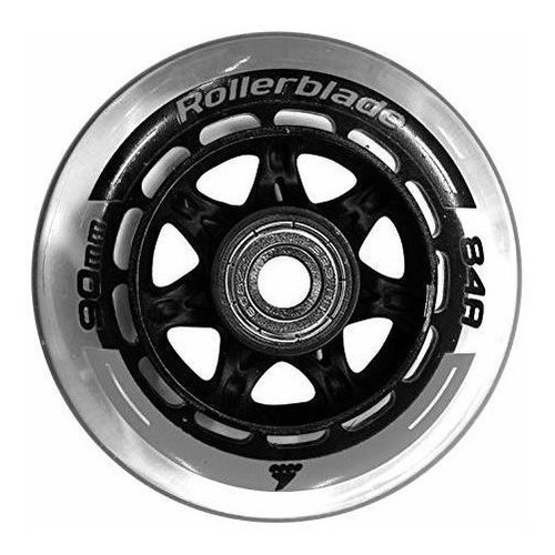 Rollerblade Ruedas De Patin En Linea 90mm 84a Sg9 X8 Clear