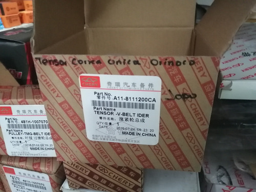 Tensor Polea Correa Única Chery Orinoco Arauca X1 Original