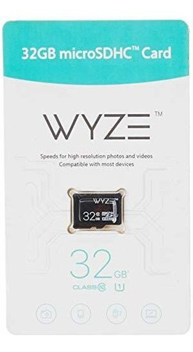 Wyze Labs Tarjeta Microsdhc De 32 Gb De Almacenamiento Expan