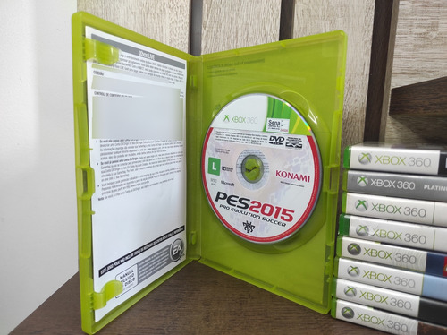 Jogo Pes 2015 Original Para Xbox 360 - Midia Física (Usado)