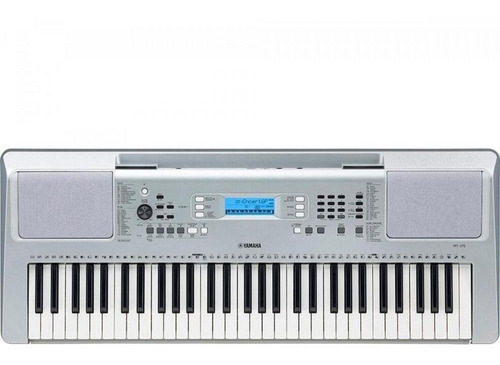 Teclado Arranjador Yamaha Ypt-370 Prata 61 Teclas Bivolt