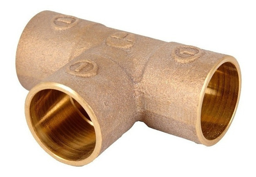 Tee De Bronce So-so-so 3/4 Pulgadas