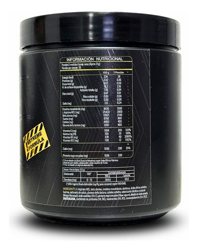 Pre Entreno Masacre 240gr 30sv Mango Maracuya - Grizzly Bear