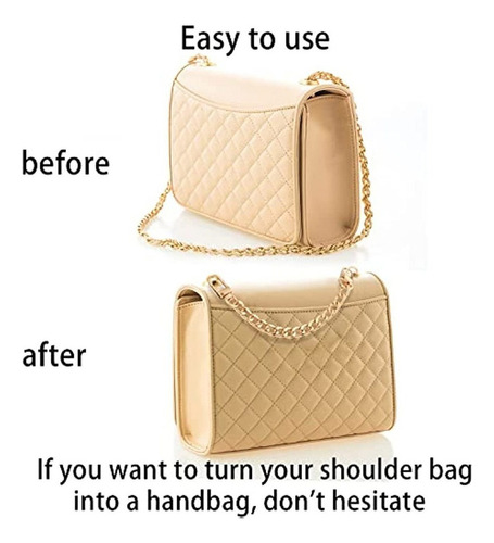 - 6 Piezas Cadena De Oro Para Bolsos Extensor Correa Del