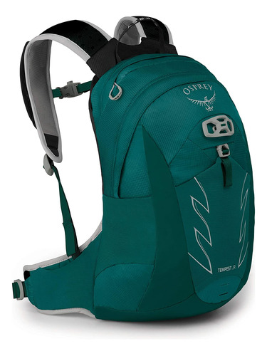 Mochila Senderismo Turquesa Bolsillo Casco Osprey Tempest