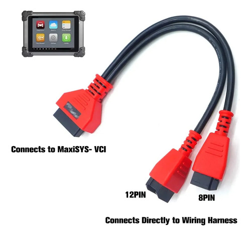Conector Autel 12+8 Para Cable Obd De Programación Chrysler